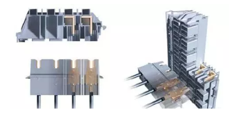 图6抽屉一次插接件示意图 图6抽屉一次插接件示意图